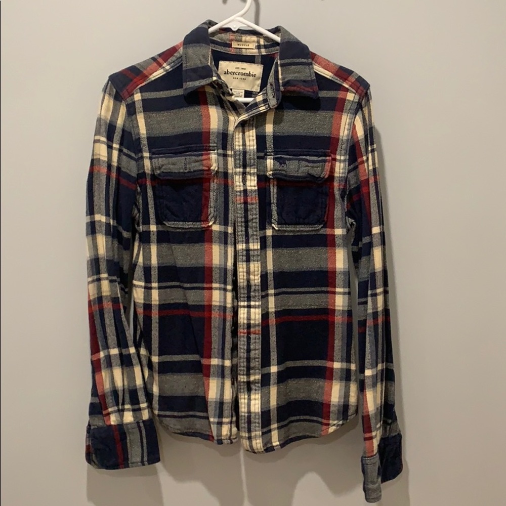 Abercrombie kids XL button down shirt